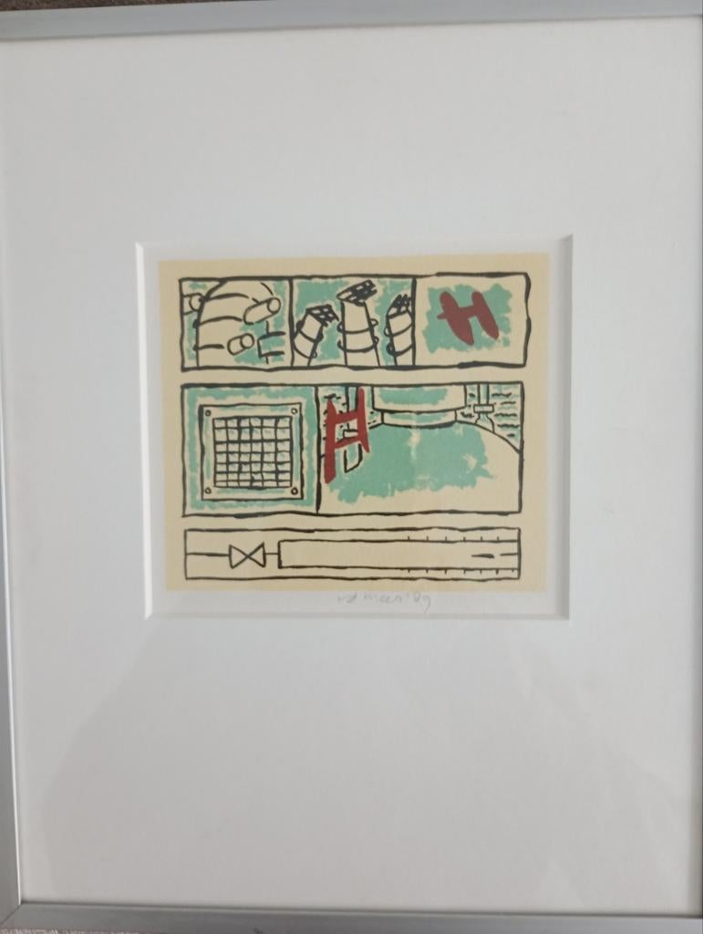Ter gelegenheid van in bedrijfstelling HYCON  bij Shell, Antiek en Kunst, Ophalen
