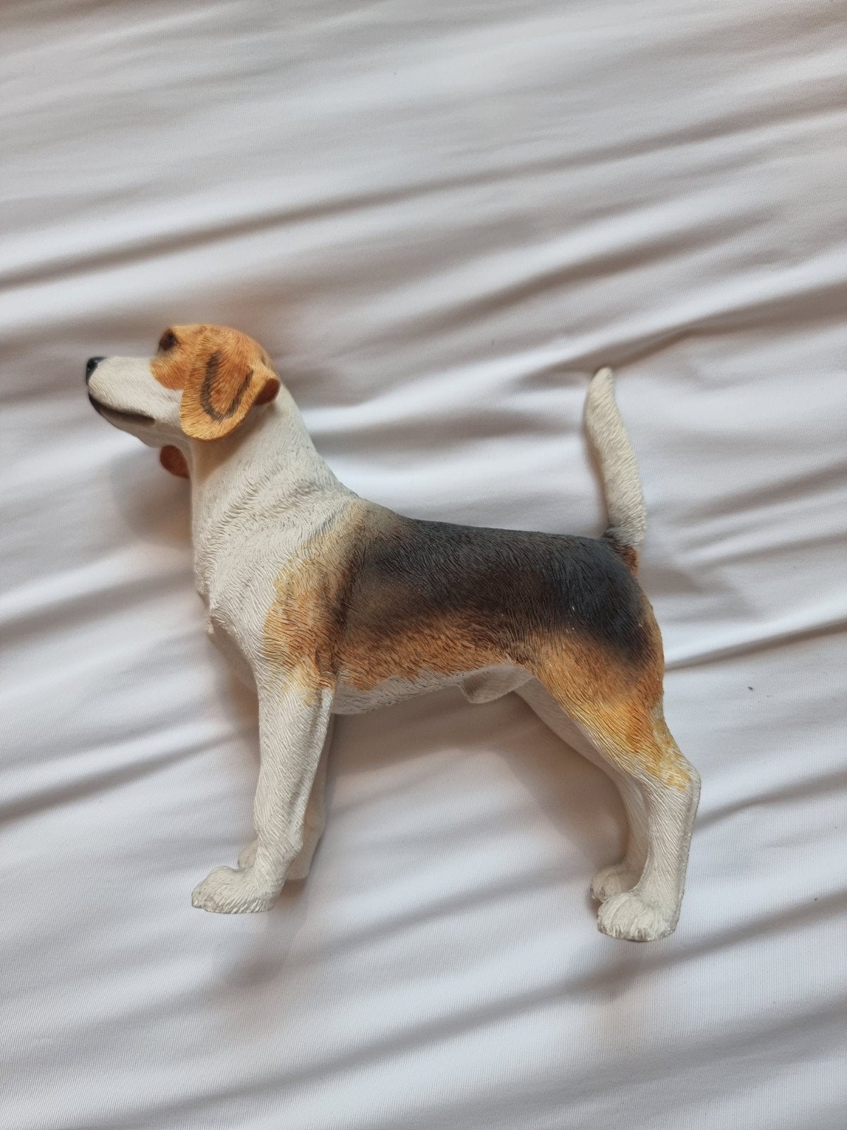 Beagle beeldje - Handgeschilderd - Made in Italy, Ophalen of Verzenden, Zo goed als nieuw, Hond of Kat, Beeldje of Figuurtje