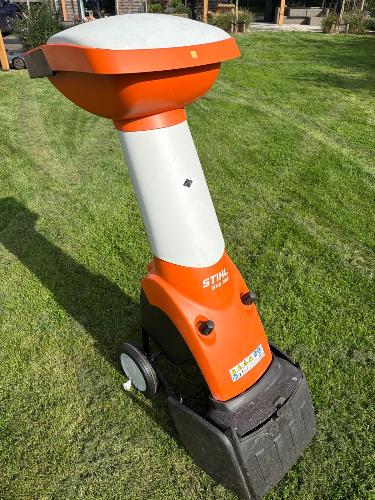Stihl elektrische hakselaar GHE 355, Tuin en Terras, Ophalen, Gebruikt, Elektrisch