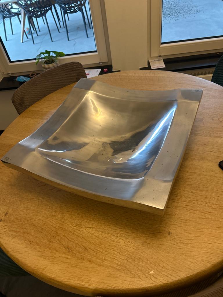 Grote Bob schaal 51x51 cm - Modern design, Ophalen of Verzenden