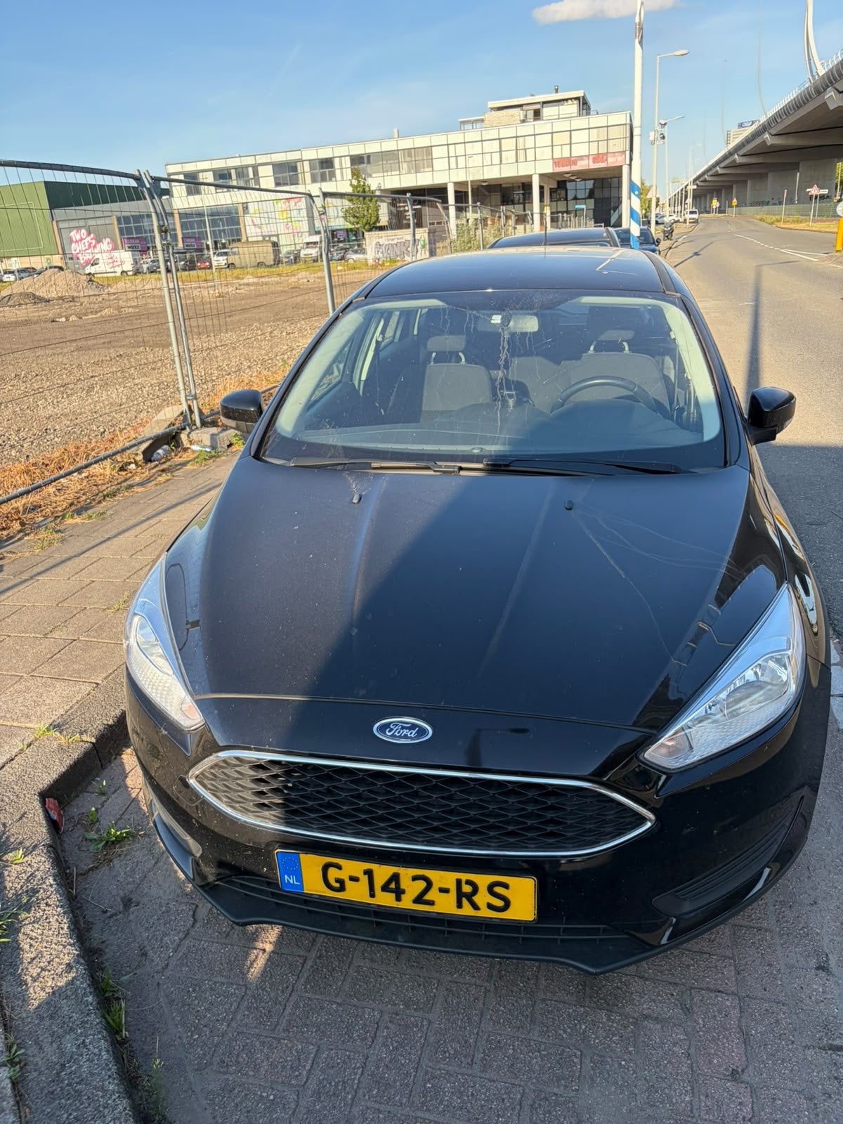 Ford Focus 1.0 Ecoboost 125pk 2017 Zwart, Auto's, 125 pk, Zwart, Handgeschakeld, 1216 kg