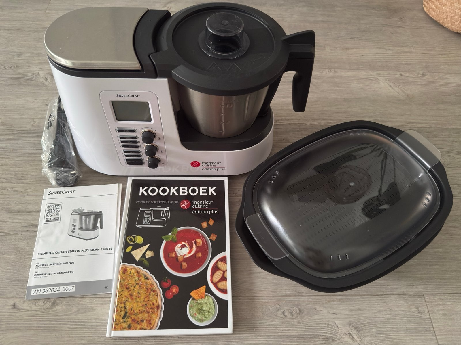 Silvercrest Monsieur Cuisine Edition Plus keukenmachine, Nieuw, 3 snelheden of meer, Ophalen of Verzenden, 2 tot 3 liter