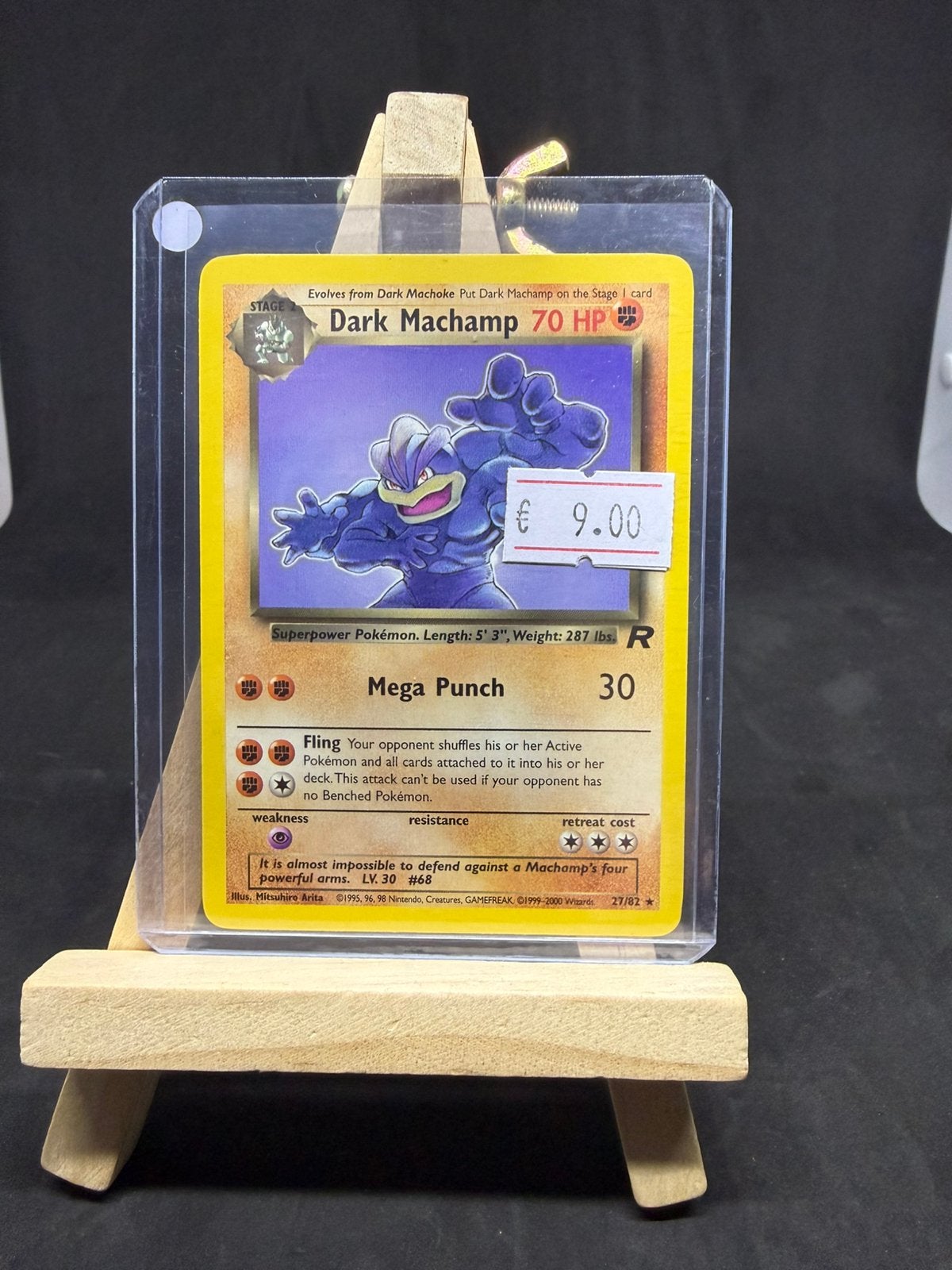Dark machamp 27/82 nm/exc+, Ophalen of Verzenden, Zo goed als nieuw