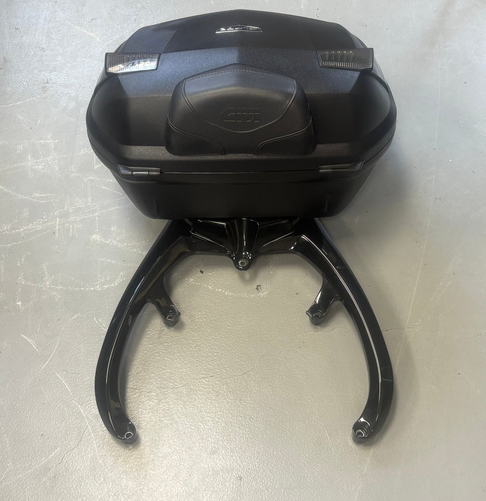 Topkoffer+bevestiging Yamaha Tmax 500/530 bj ‘08 tm ‘16, Ophalen, Zo goed als nieuw