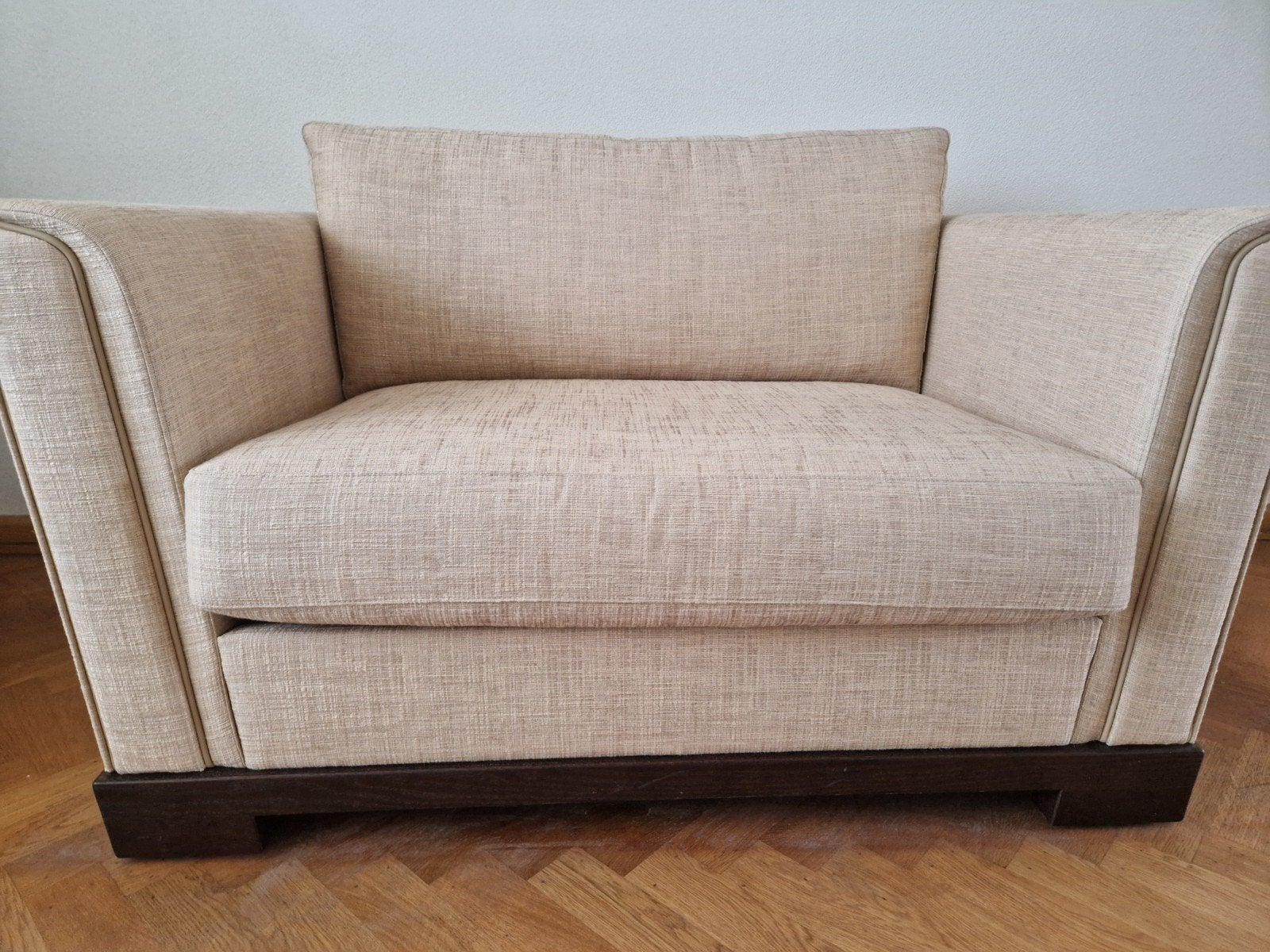 1,5 zits bank/Loveseat Bielefelder Werkstätten (BW) Fairway, Ophalen, Modern design, Tweepersoons, 75 tot 100 cm