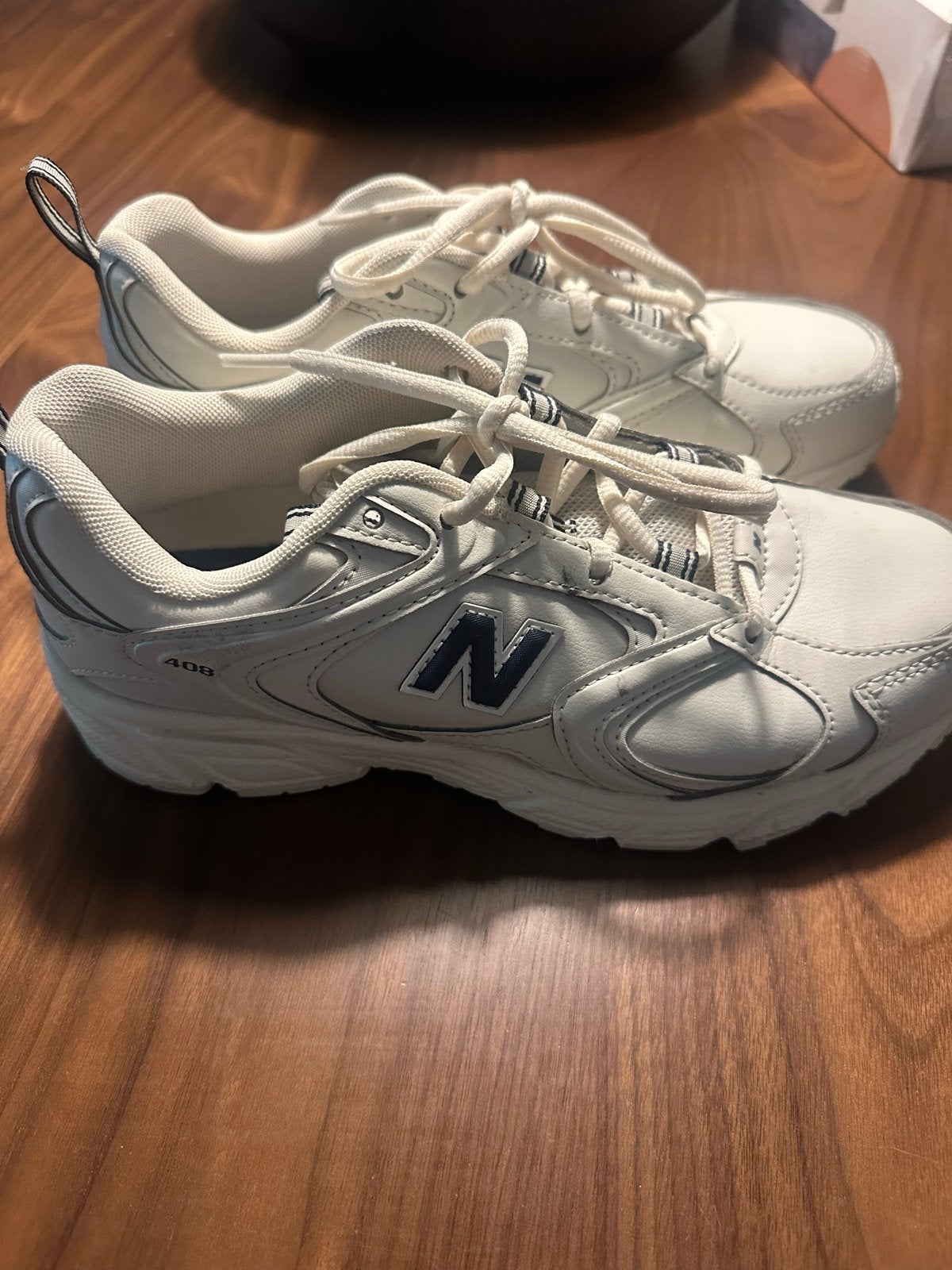 New Balance 408 sneakers, maat 38 (valt klein), Ophalen of Verzenden, Zo goed als nieuw, Wit, Sneakers of Gympen