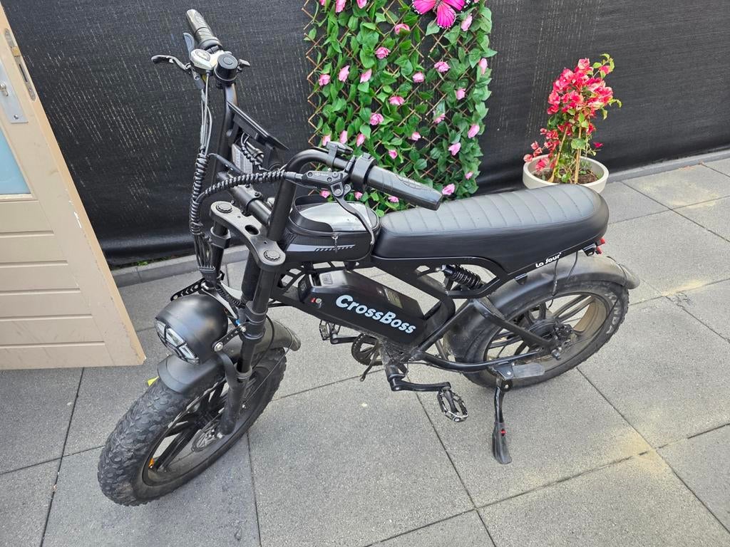 La Souris CrossBoss V20 pro black Fatbike, Fietsen en Brommers, Elektrische fietsen, Gebruikt, Overige merken, Minder dan 47 cm