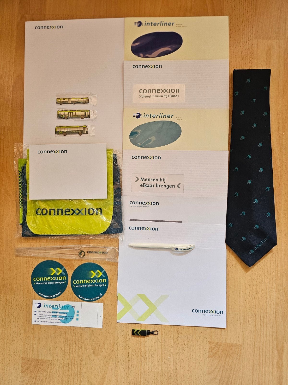 Items van bus Vervoermaatschappij Connexxion, Ophalen of Verzenden, Bus of Metro, Overige typen