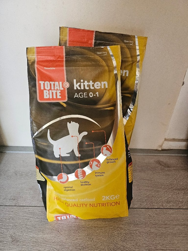 Total Bite 2kg. Kitten, Dieren en Toebehoren, Ophalen of Verzenden, Kat