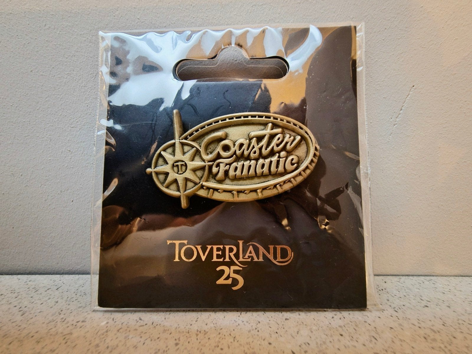 Toverland Stick pin speldje - Coaster Fanatic (opsturen kan), Verzamelen, Speldjes, Pins en Buttons, Ophalen of Verzenden, Nieuw