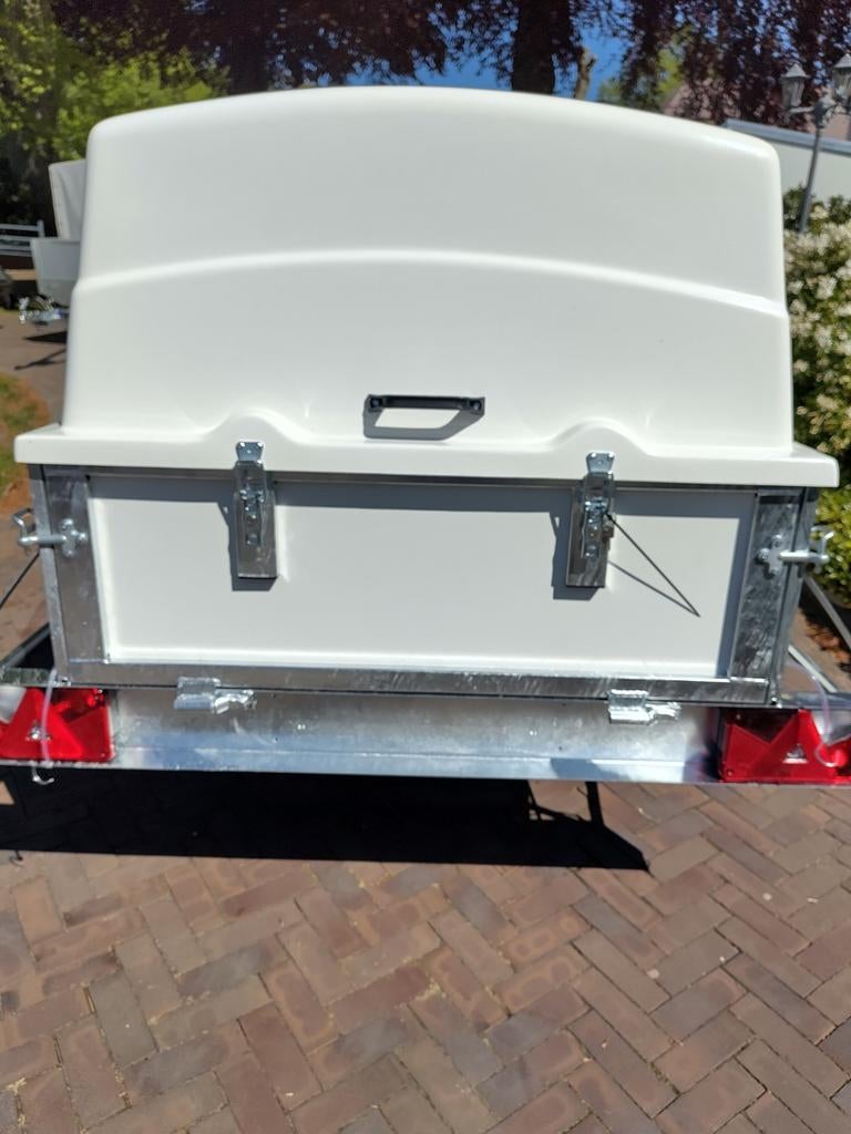 BW trailers bagagewagen met hefdak. Zeer degelijk., Auto diversen, Aanhangers en Bagagewagens, Ophalen, Nieuw