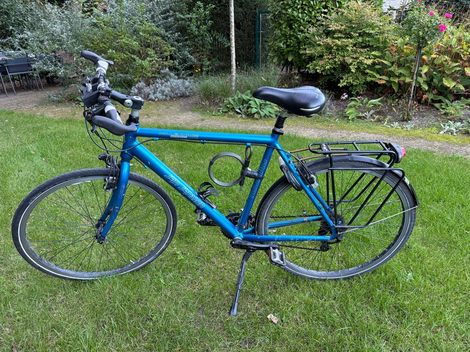 Jan Janssen Millennium Fiets - 57cm, Gebruikt, Velgrem, 57 tot 61 cm, Meer dan 20 versnellingen