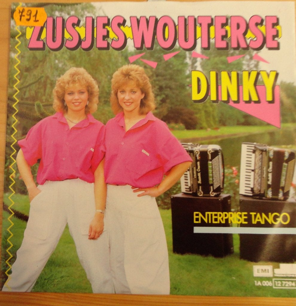 Zusjes Wouterse > Dinky, Ophalen of Verzenden, Gebruikt, 7 inch, Levenslied of Smartlap