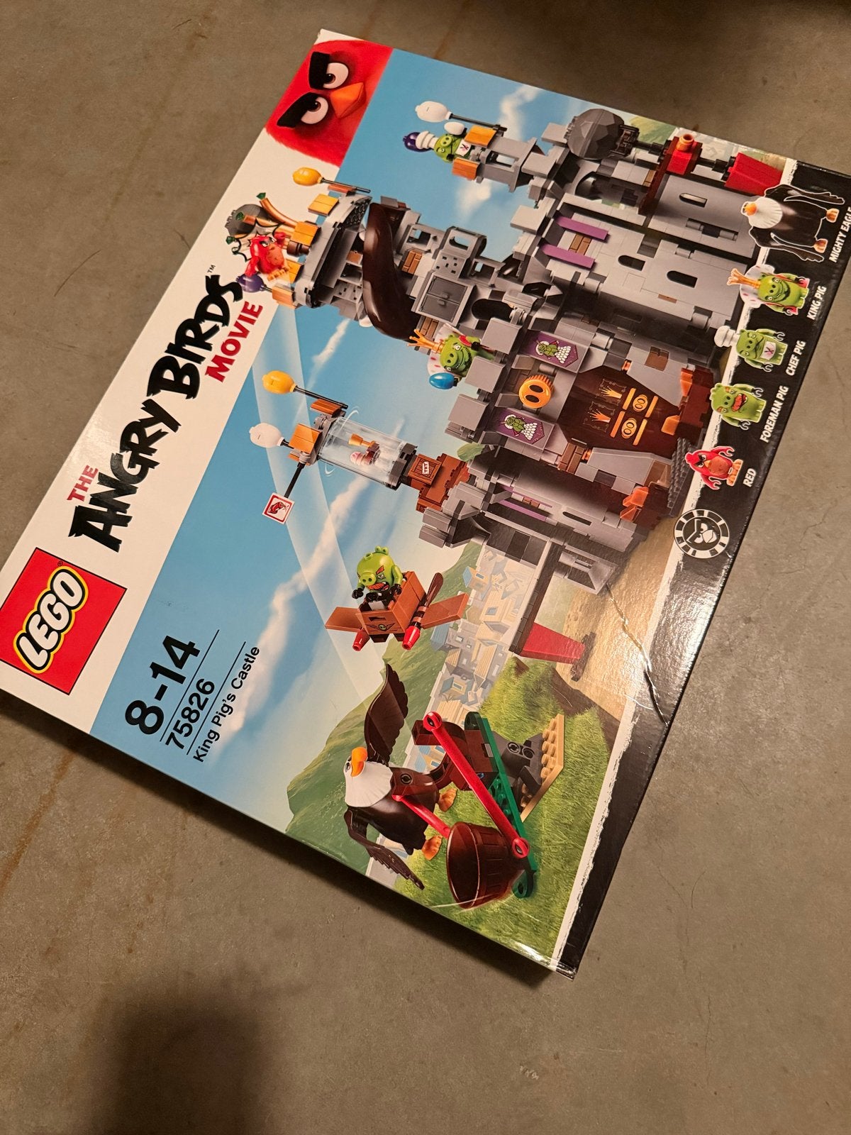 LEGO The Angry Birds Movie 75826 King Pig's Castle, Ophalen, Overige thema's, Lego, Zo goed als nieuw