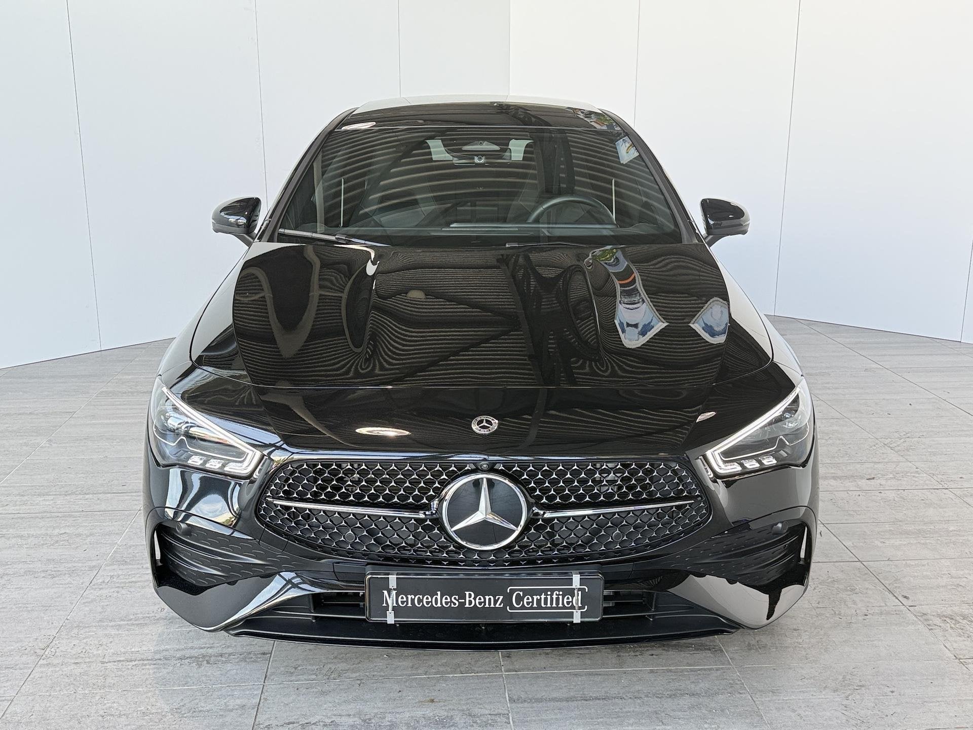 Mercedes-Benz CLA-klasse 180 Business Solution AMG | Panoram, Auto's, 136 pk, Gebruikt, 4 cilinders, Zwart