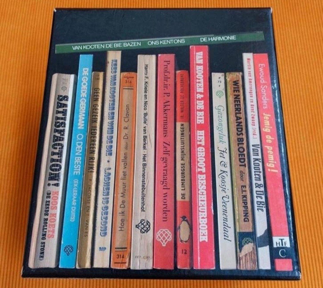 Van Kooten en De Bie - Bliotheek • 11DVD, Alle leeftijden, Ophalen of Verzenden, Zo goed als nieuw, Tv-programma of Sketches