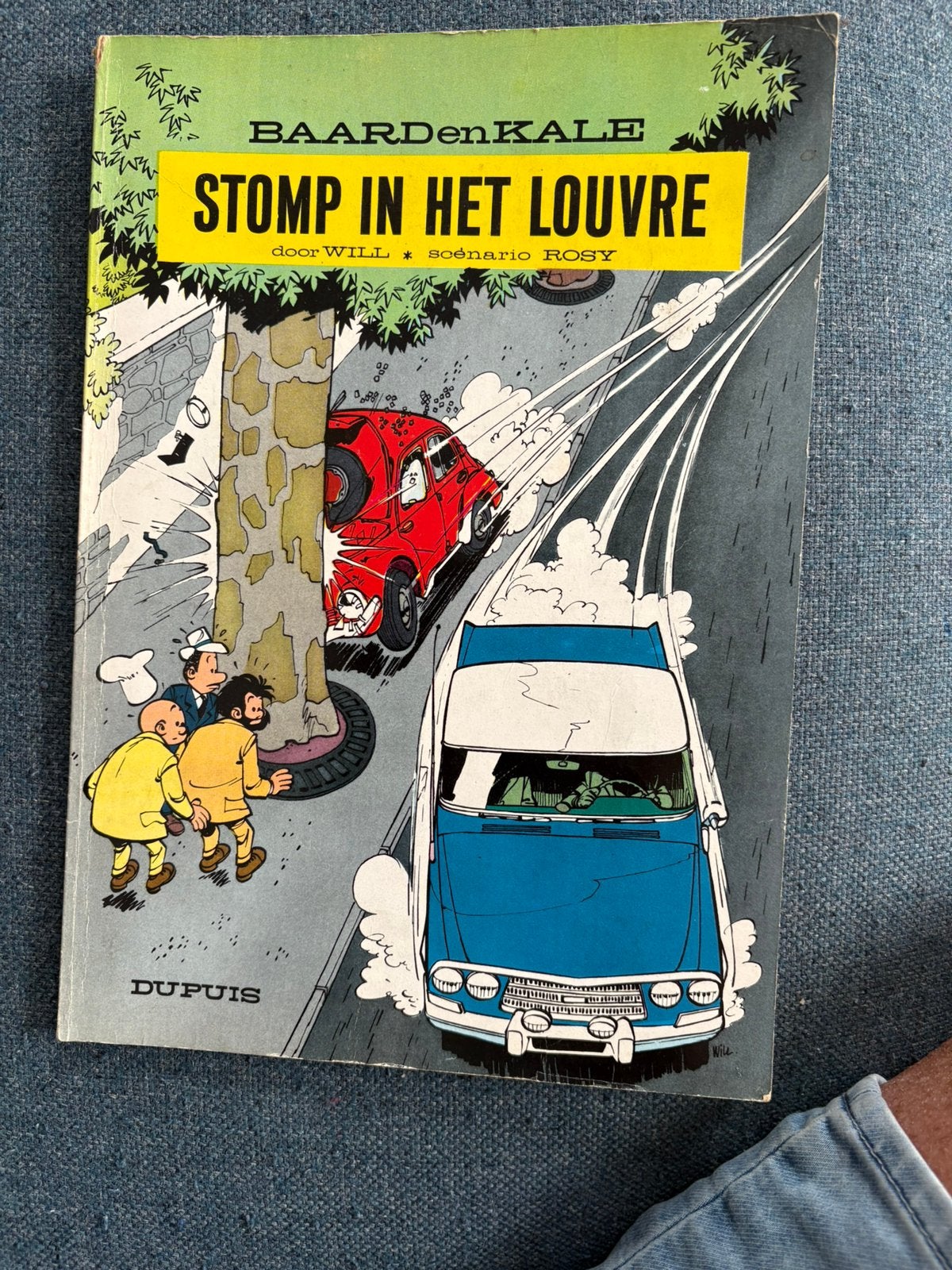 Baard en Kale - Stomp in het Louvre (1966), Boeken, Eén stripboek, Ophalen, Gelezen