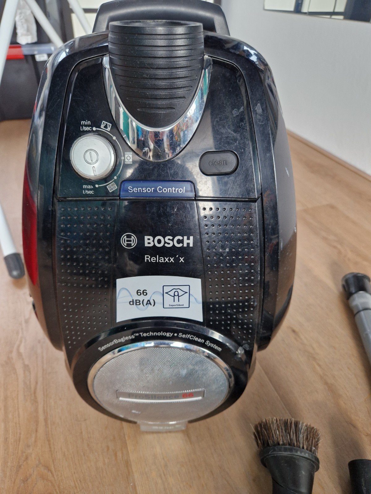 Bosch Relaxx'x Stofzuiger - zakloze, Witgoed en Apparatuur, Ophalen, Gebruikt, Bosch, Reservoir