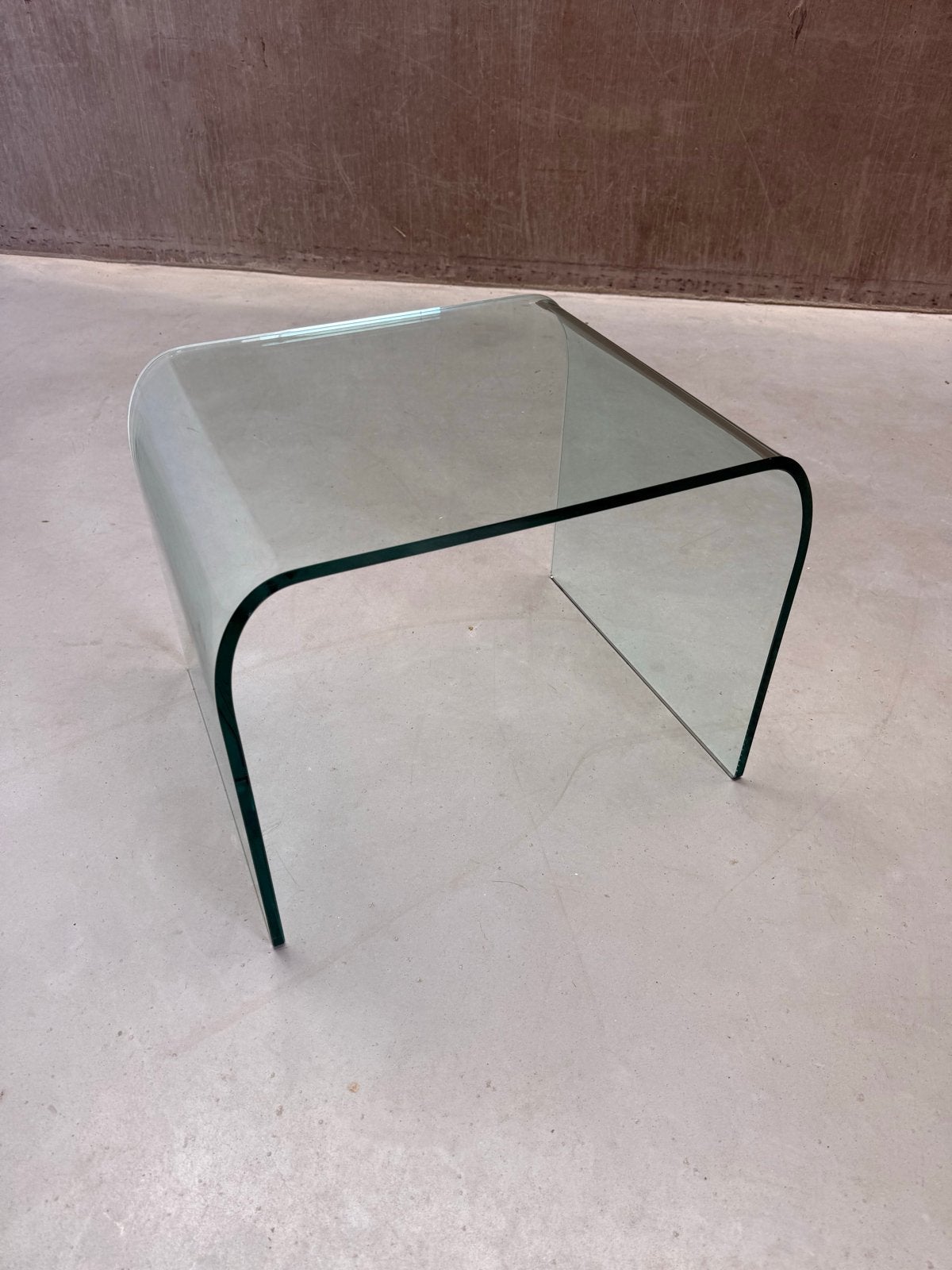 Glazen Fiam Waterfall Bijzettafel Salontafel, Ophalen of Verzenden