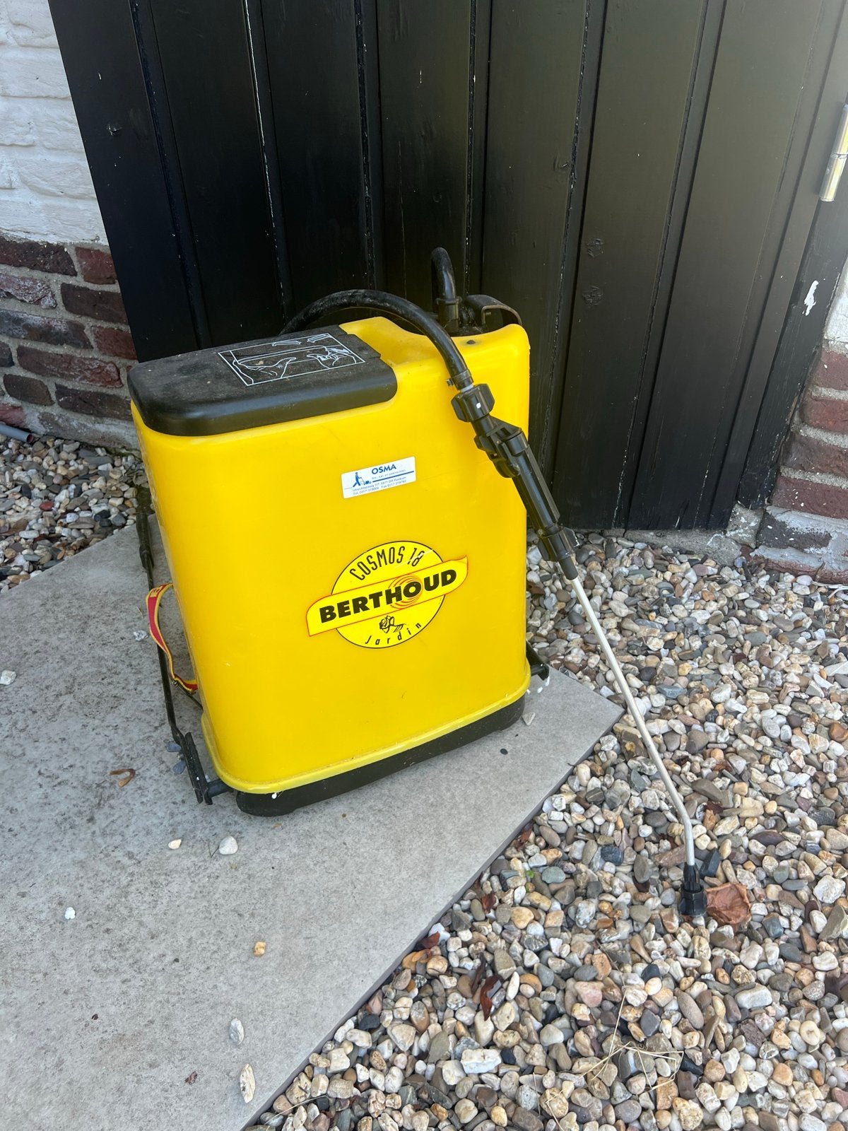 Berthoud Cosmos 18 rugsproeier, Ophalen, Zo goed als nieuw, Overige typen