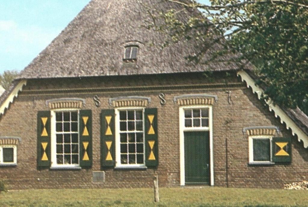993273 Den Ham 80+ Ov Erven Nevenzeel Postzegel afgeweekt, Ophalen of Verzenden, 1980 tot heden, Gelopen, Overijssel