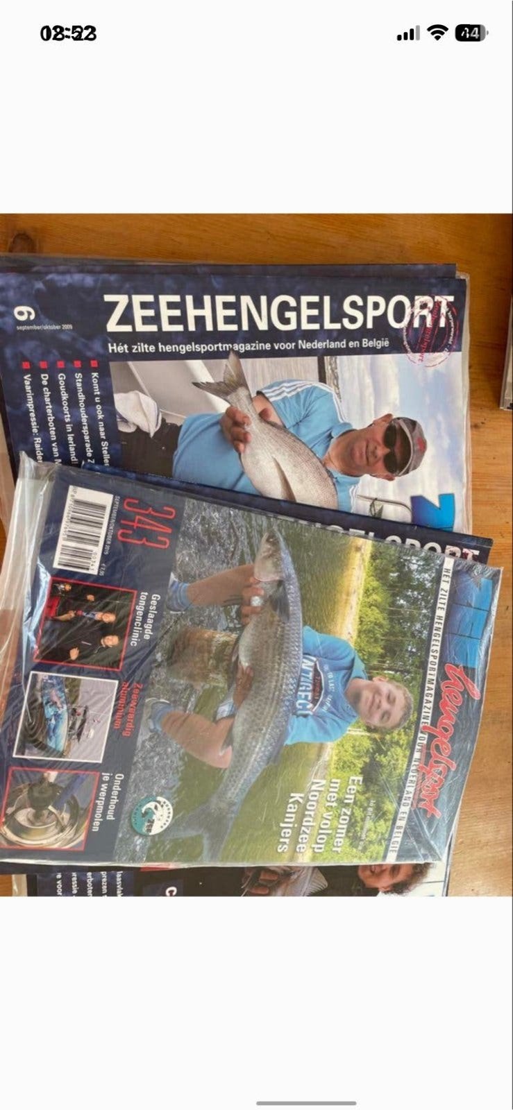 Zeehengelsport bladen, Ophalen, Zo goed als nieuw, Overige onderwerpen