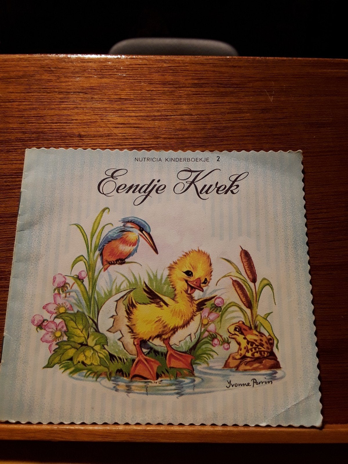 Nutricia Kinderboekje 2: Eendje Kwek - Vintage Voorleesboek, Boeken, Gelezen, Yvonne Perrin, Jongen of Meisje, Ophalen of Verzenden