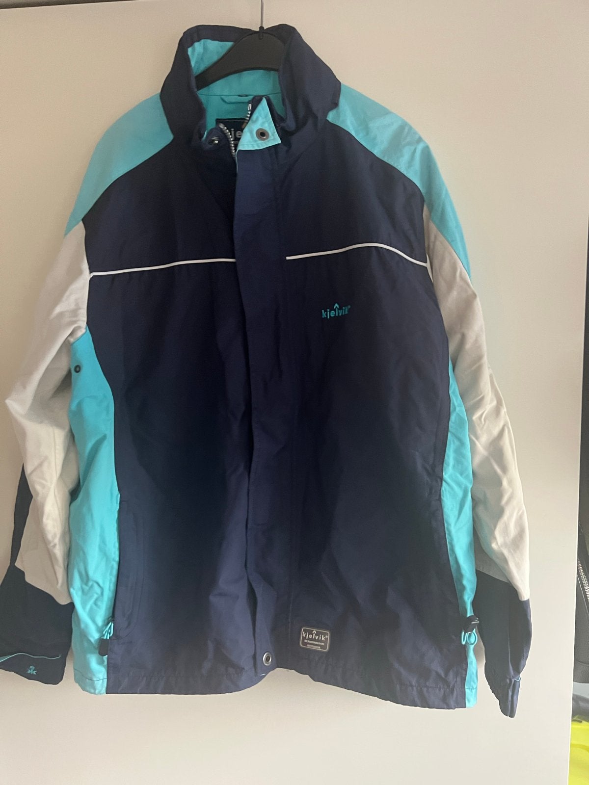 Kjelvik Outdoor Jas, Ophalen of Verzenden, Zo goed als nieuw, Overige maten, Blauw