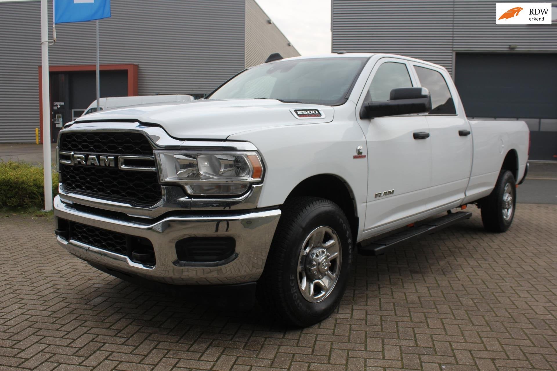 Ram RAM 2500 Cummins 6.7 Diesel Rijbewijs B Long Bed kan ook, Gebruikt, 6700 cc, Wit, Leder