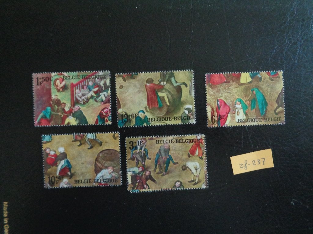 belgie - schilderijen van breugel / postfris 1967 (zf-237), Ophalen of Verzenden, Postfris