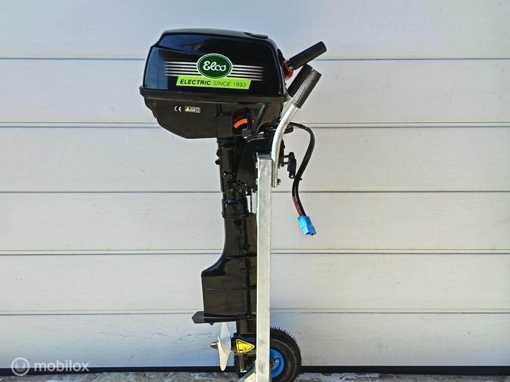 Elco EP-9.9 elektrische buitenboordmotor 5 kWh LiFePO4 accu, Gebruikt, 5 tot 10 pk, Elektrisch, Ophalen of Verzenden