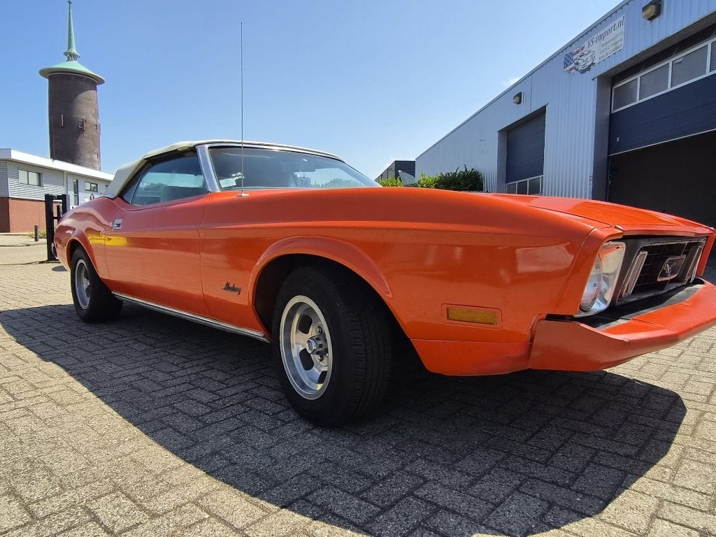 oldtimer V8 Mustang Convertible 1973, Automaat, Achterwielaandrijving, 5000 cc, 8 cilinders