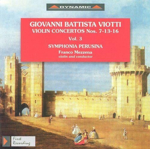 Cd Viotti : Violin concertos volume 3 : nr. 7,13& 16, Ophalen of Verzenden, Barok, Zo goed als nieuw, Orkest of Ballet