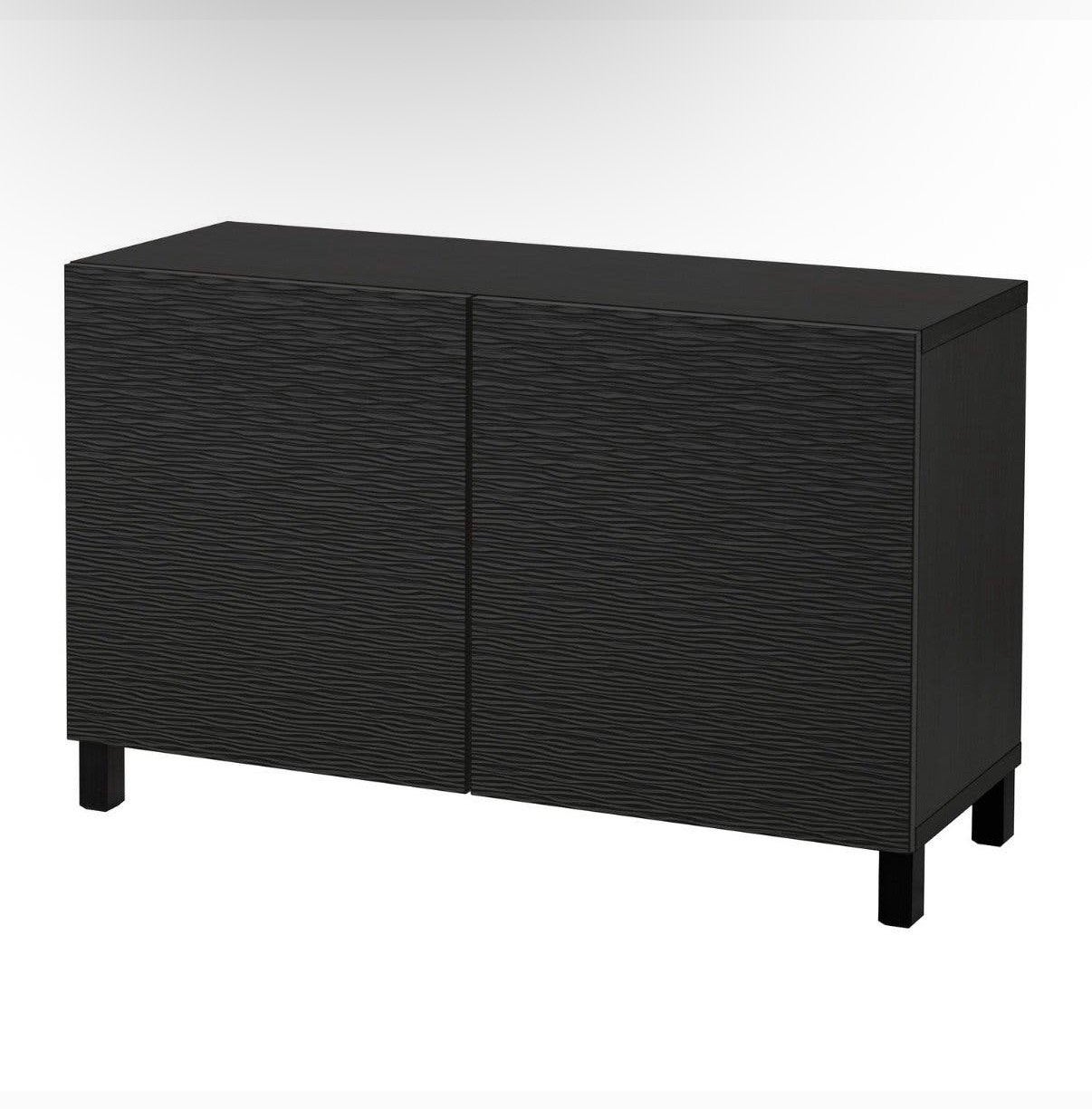 Ikea Besta dressoir zwart, Huis en Inrichting, Kasten | Dressoirs, Ophalen of Verzenden