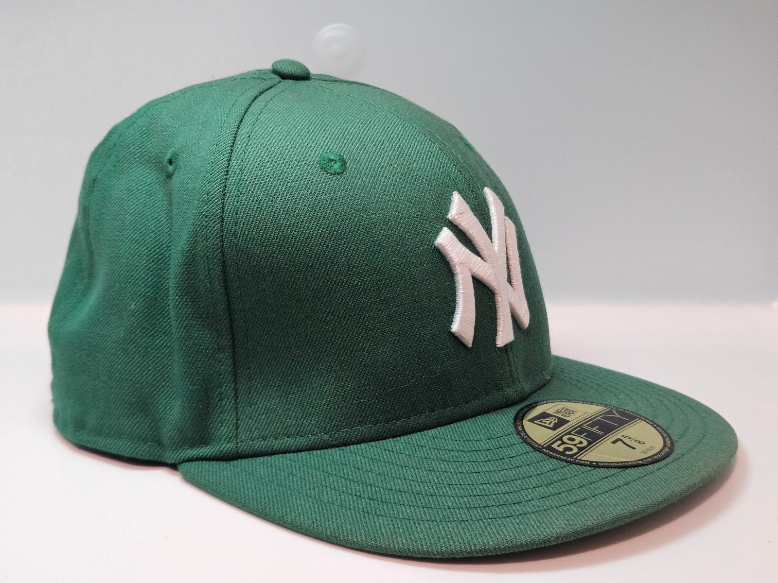 Vintage New Era NY Yankees baseball 59Fifty pet cap groen, 60 cm (XL, 7½ inch) of meer, Ophalen of Verzenden, Nvt, Nvt