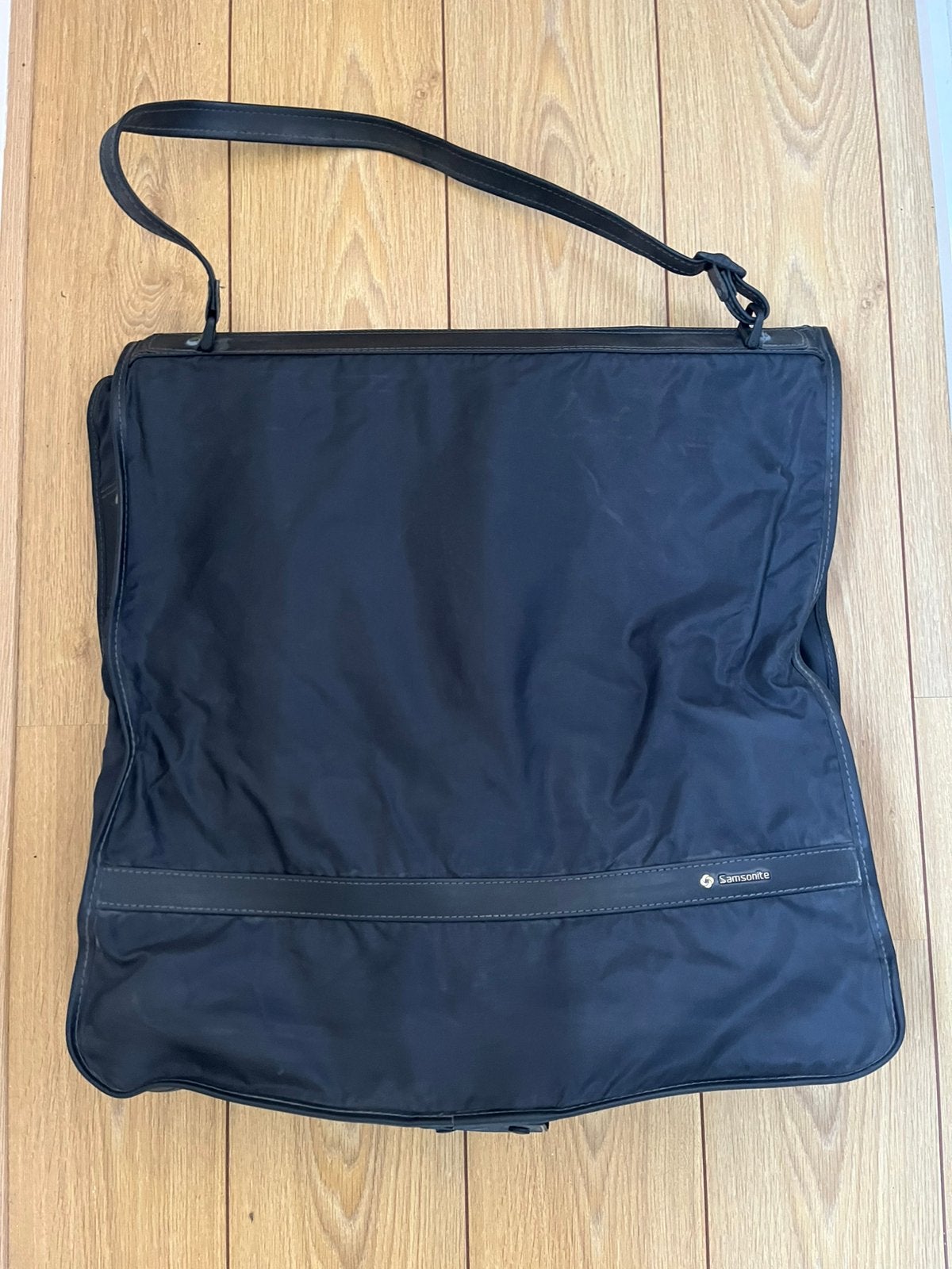 Samsonite garment bag/kledingtas i.z.g.st., 30 cm of meer, Blauw, Ophalen of Verzenden, Zo goed als nieuw