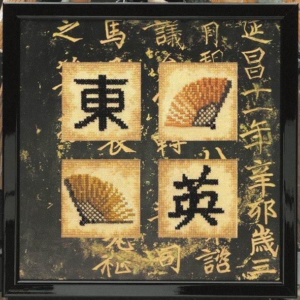 Borduurpakket Chinese cultuur 34687, ., Nieuw, Ophalen of Verzenden, .
