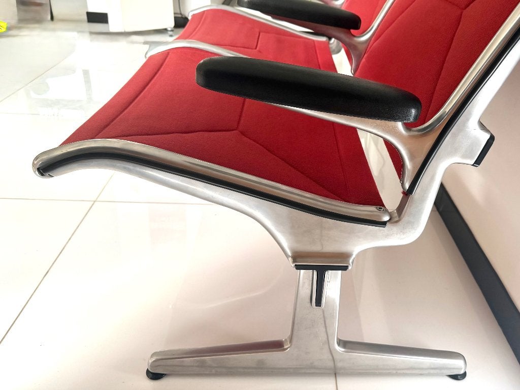 Vintage Eames Tandem design zetel Herman Miller Vitra, Ophalen