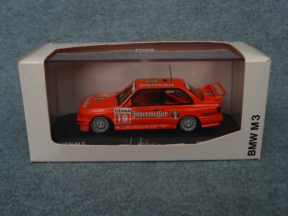 BMW E30 M3 DTM 1992 #19 Armin Hahne DEALER UITGAVE 1:43 OVP, Ophalen of Verzenden, Gebruikt, Auto, MiniChamps