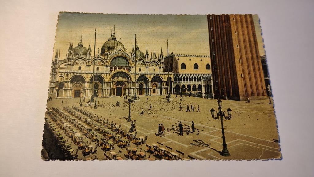 Italië VENETIË Basiliek van San Marco, Verzamelen, Ansichtkaarten | Buitenland, Ophalen of Verzenden, 1980 tot heden, Overig Europa