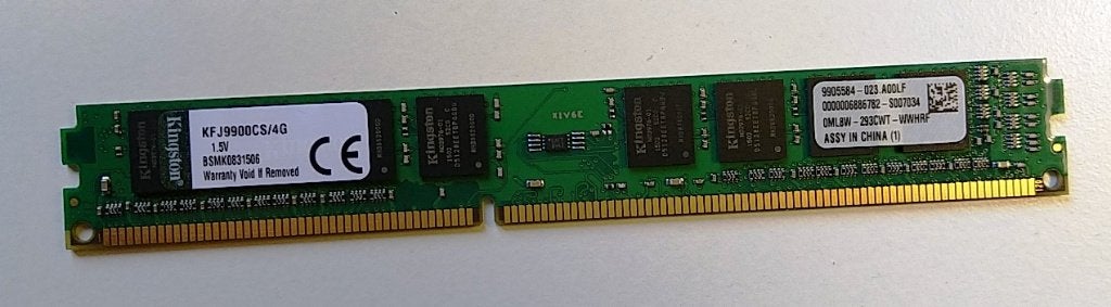 Kingston RAM DDR3 KFJ9900CS/4G, Computers en Software, RAM geheugen, Gebruikt, Verzenden, DDR3, Desktop