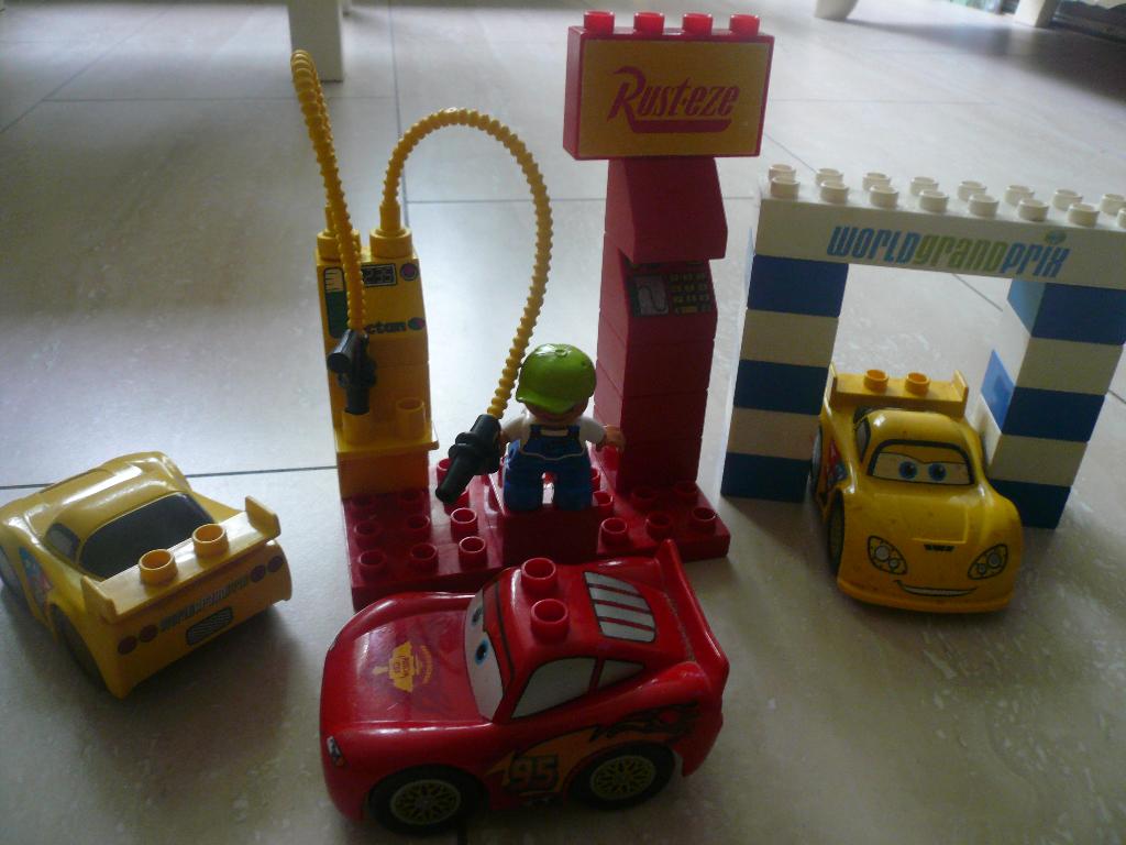 Duplo setje Cars, Ophalen of Verzenden, Gebruikt, Duplo