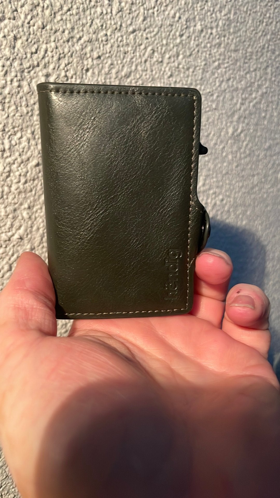 Creditcard mapje, Ophalen of Verzenden, Zo goed als nieuw, Bruin