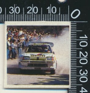 Sticker: Peugeot - Rally (3), Ophalen of Verzenden, Zo goed als nieuw, Bedrijf of Vereniging
