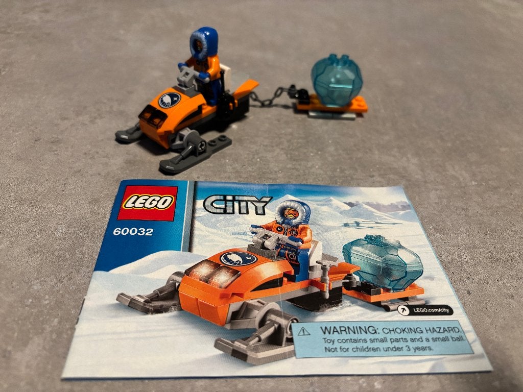 Legoset 60032 City Arctic Sneeuwscooter, Compleet, Lego, Ophalen of Verzenden, Complete set