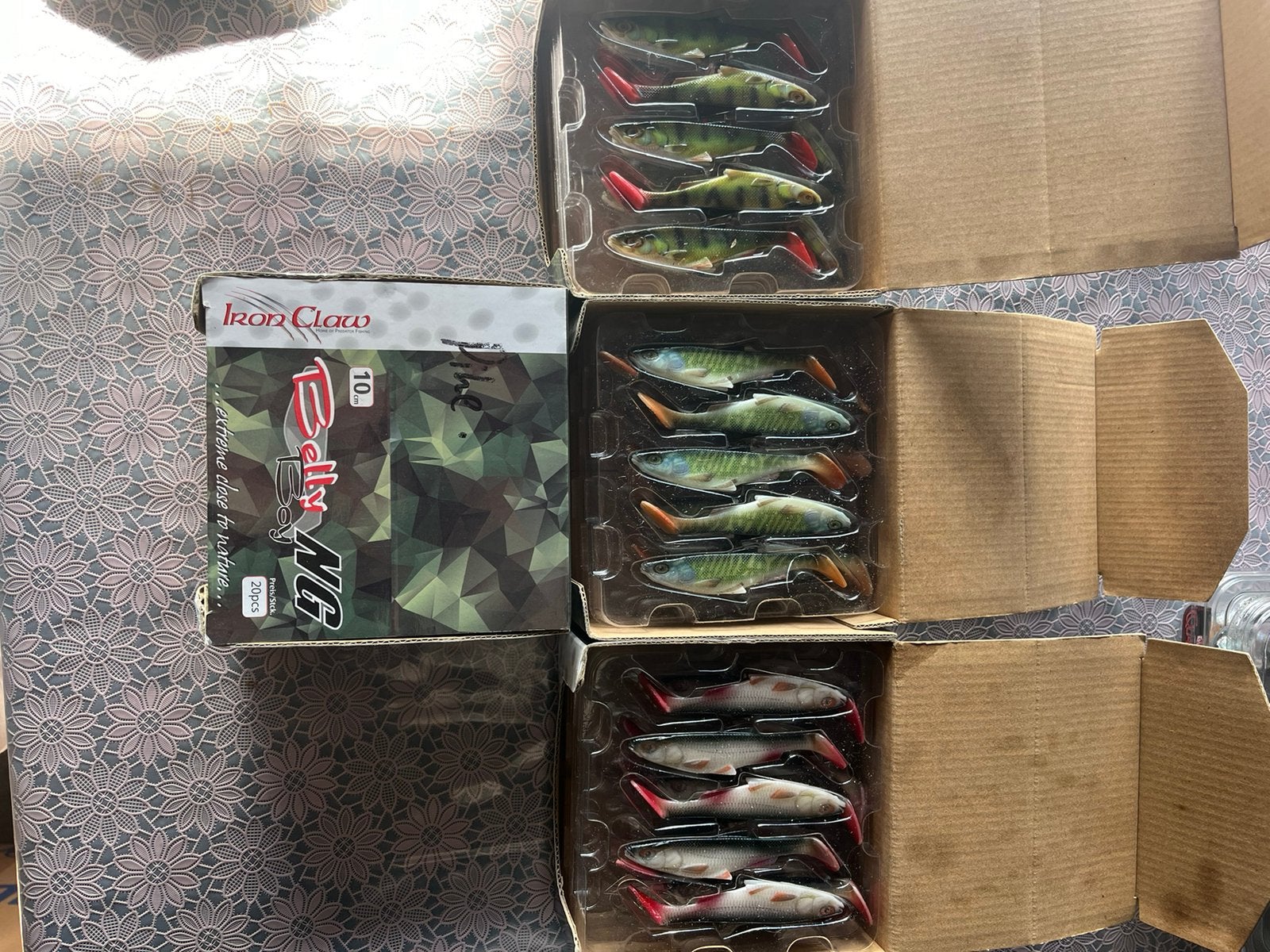 Iron claw shads 10 cm, Ophalen of Verzenden, Nieuw, Overige typen