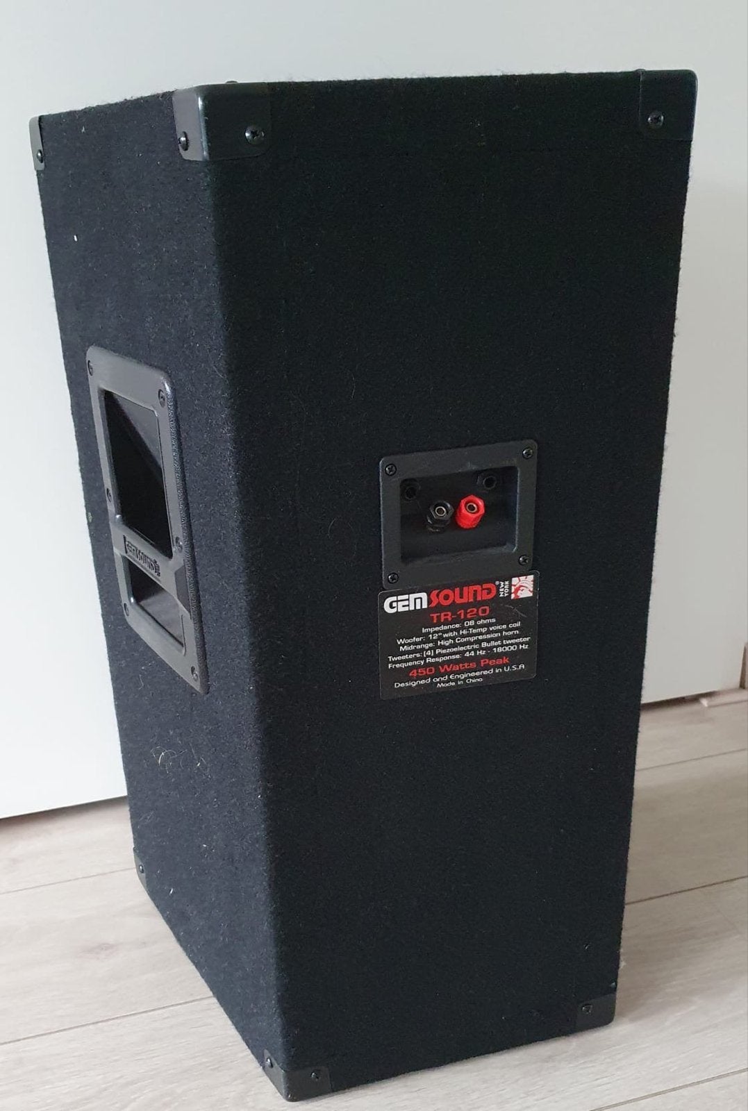 Set van 2 krachtige 450W Party Speakers met 12 inch, Gebruikt, Party speaker, Ophalen, 150 watt of meer