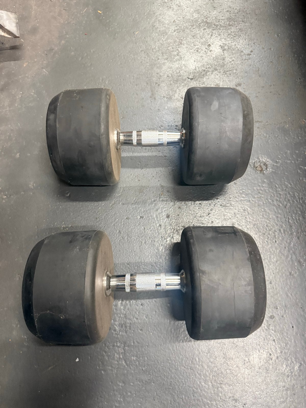 2x 40kg Dumbells, Ophalen, Zo goed als nieuw, Armen, Dumbbell
