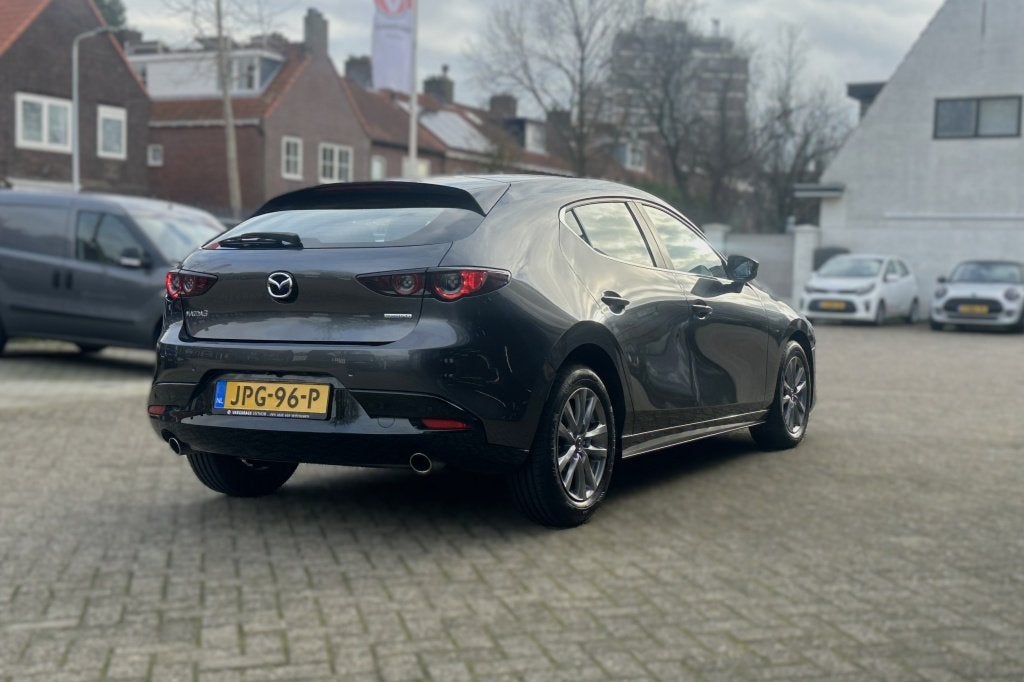 Mazda 3 2.0 SkyActiv-G (bj 2021, automaat), Auto's, 12 maanden, Stof, Gebruikt, Euro 6