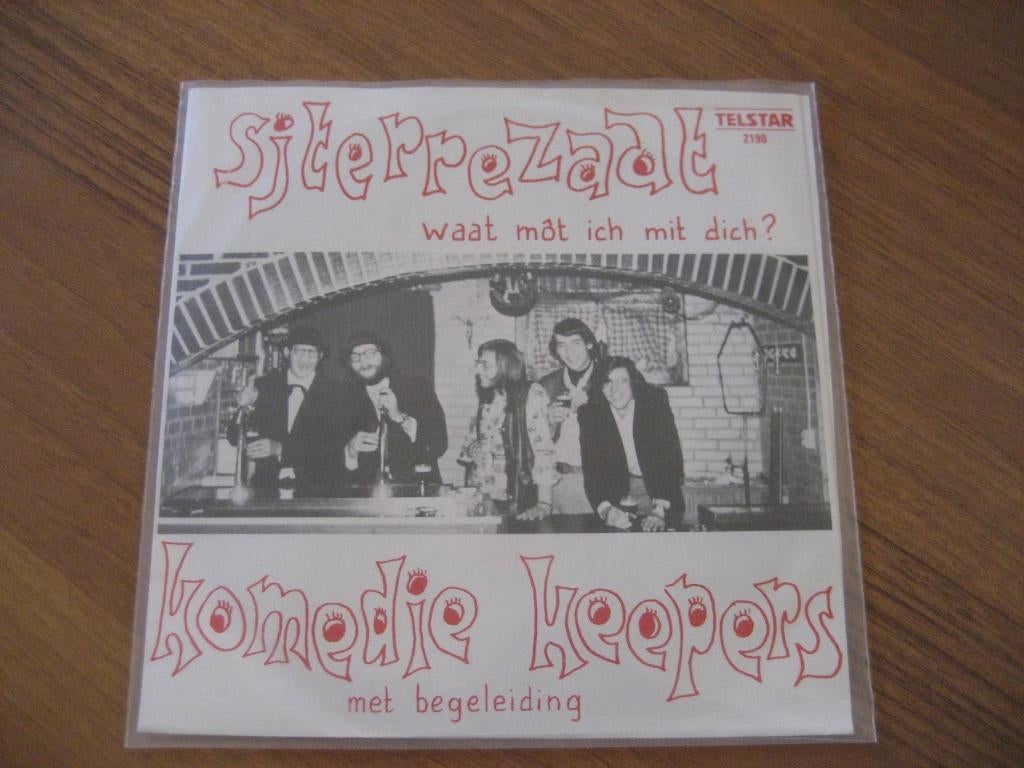 Komedie keepers single telstar lable, Gebruikt, 7 inch, Single, Ophalen of Verzenden